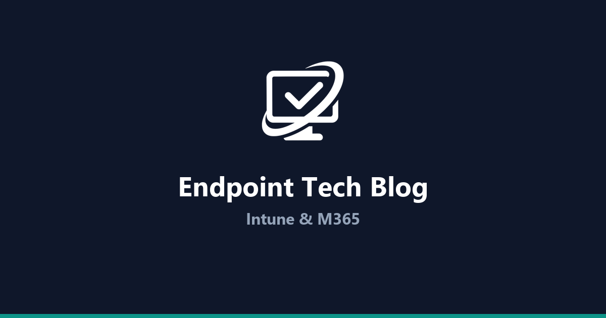 Devices Monitor Intune Endpoint Tech Blog - Create an Intune BitLocker Policy for Windows 11 ...